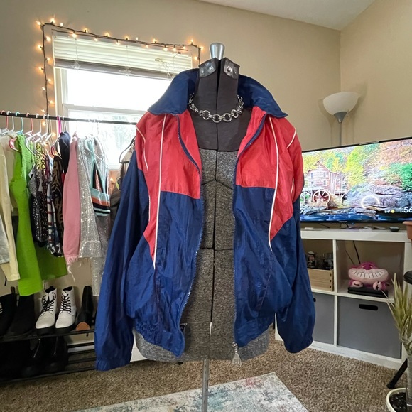 Vintage 90’s windbreak Wilson’s jacket - Picture 5 of 12